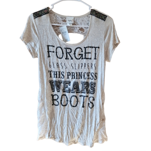 Daytrip new with tag extra small loose cow girl boots shirt country - Picture 1 of 3